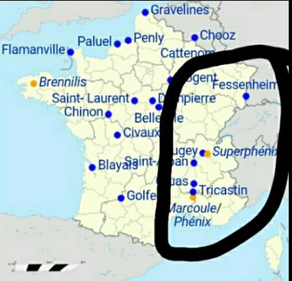 Circled France_59_Nuclear_Reactors 85% Gov owned