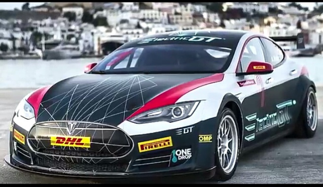 Youtube ElectricGT Tesla P100DL race-prepared