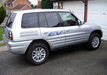 unique RAV4 EV in UK/Birmingham