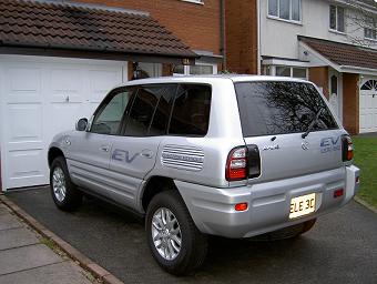 unique RAV4 EV in UK/Birmingham