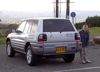 unique RAV4 EV in UK/Birmingham