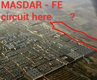 Masdar Formula E Circuit Air