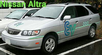 Nissan Altra 100-120 miles range 1997-2001