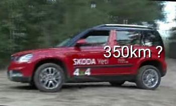 Yeti VW Soda Kreisel_Skoda_350km_range_claimed